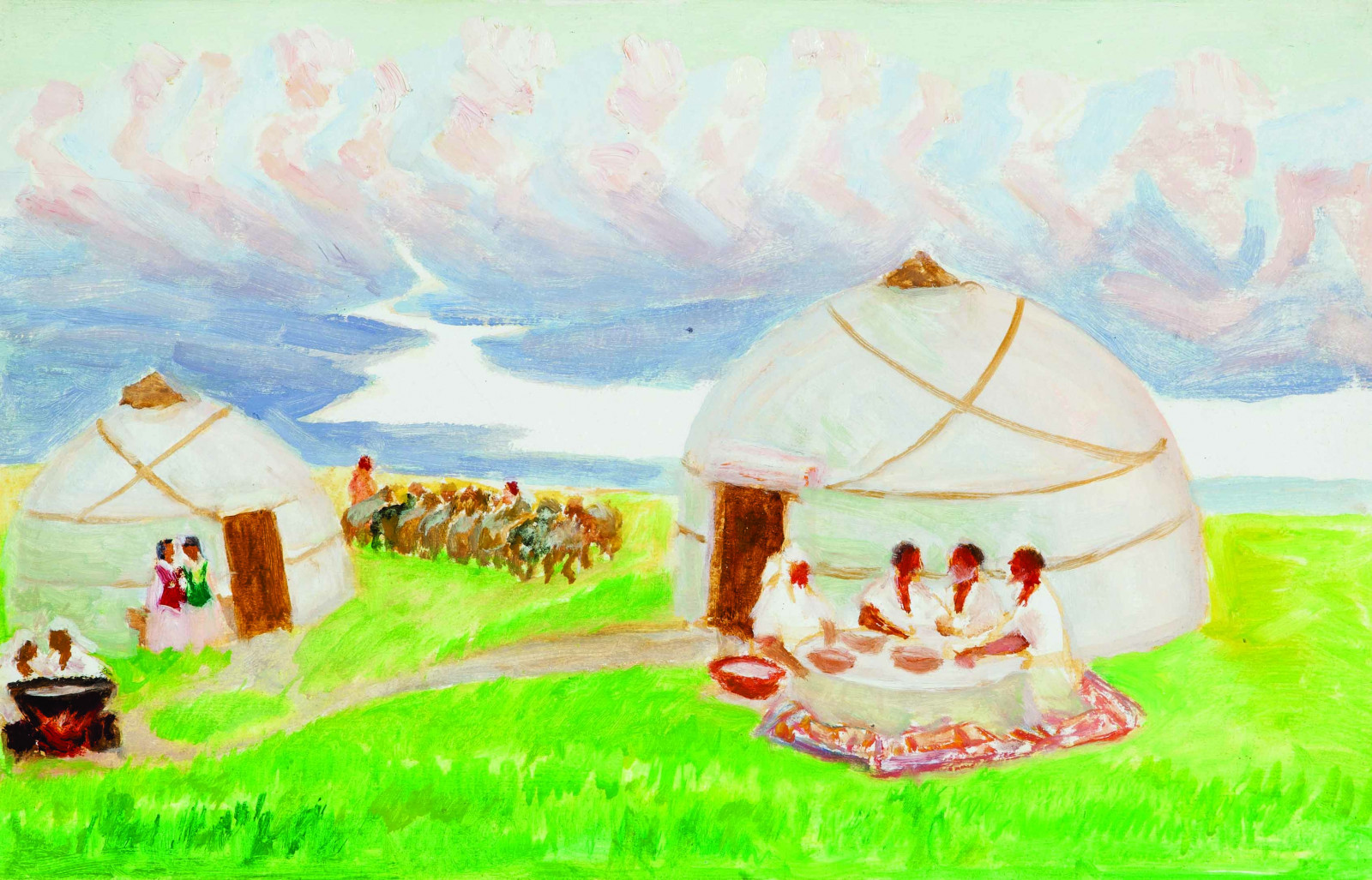 Купить картину в Алматы художника Кенбаев Молдахмет