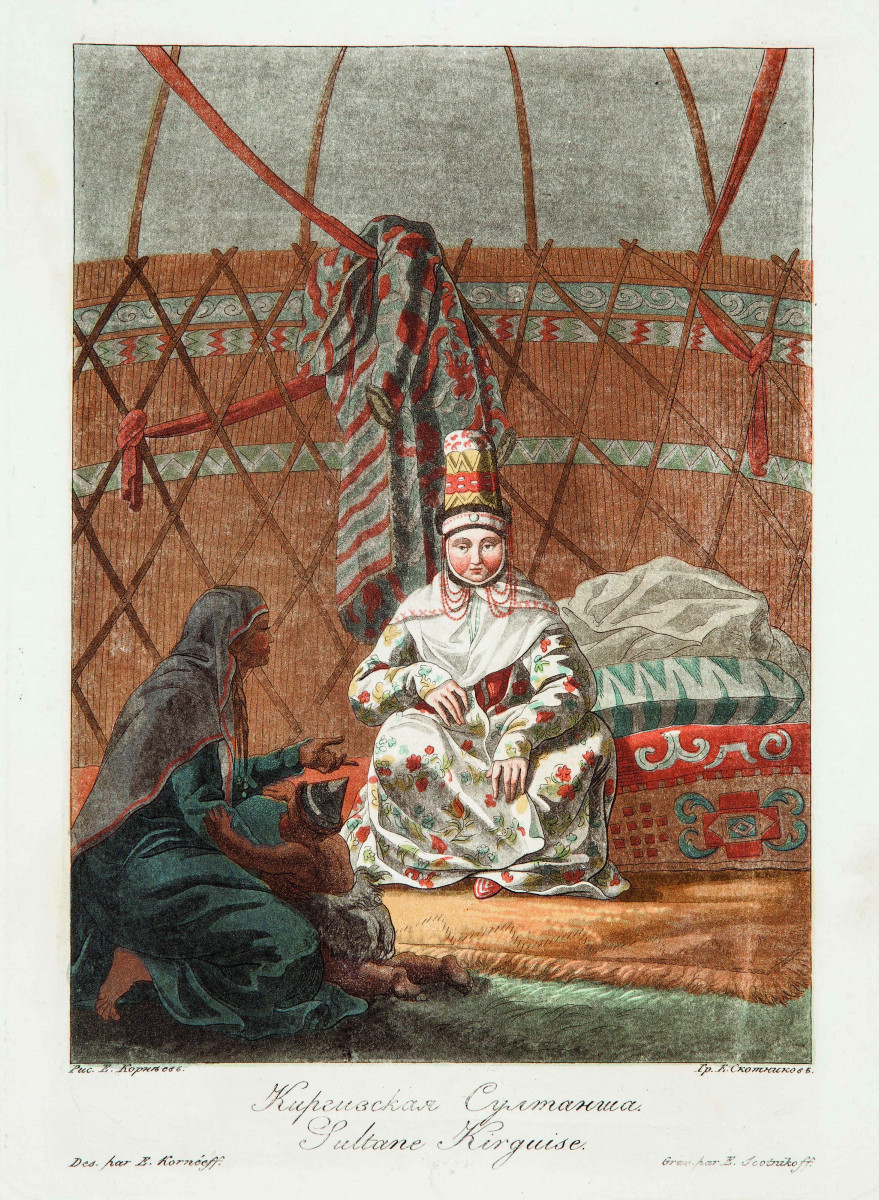 Купить картину Корнеева (Казахская султанша)
