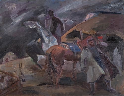 Купить картину Табиева (Ветер в горах)