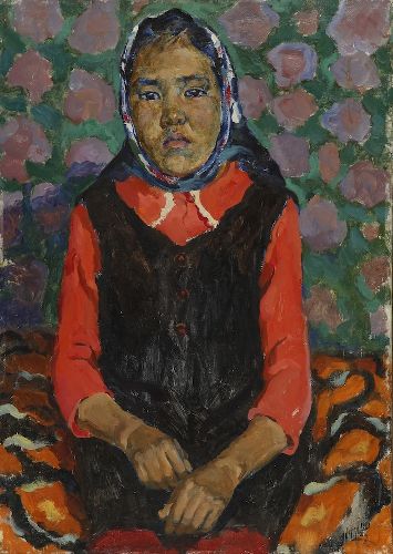 Купить картину Дуйсенбаева (Портрет сестры)