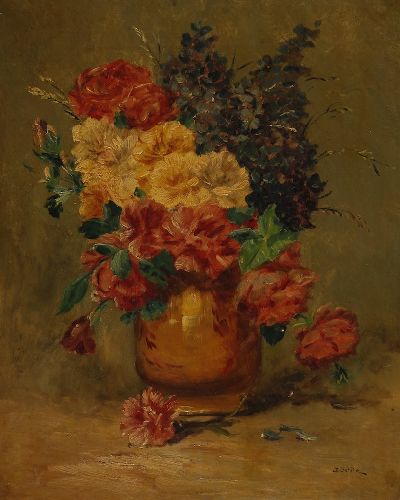 Купить картину Коппенолле (Натюрморт с цветами)