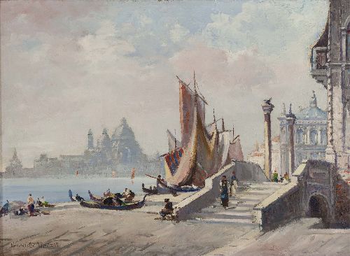 Купить картину Эудженио да Венеция (Площадь Сан-Марко)