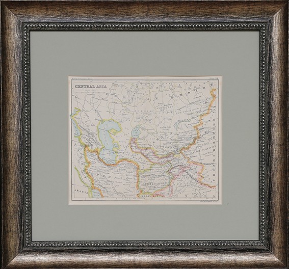 Купить карту Бартоломью "Карта Центральной Азии"Карта картографа Бартоломью (Карта Центральной Азии)