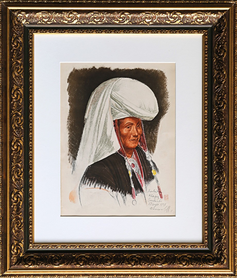 Купить картину Яковлева (Киргизская женщина)