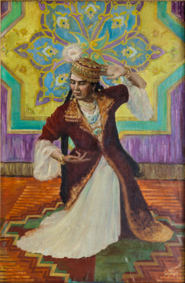 Купить картину Абдуллаева (Танцующая девушка)