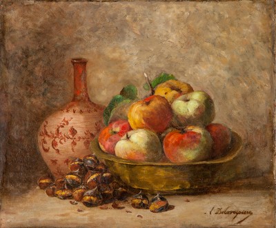Купить картину Делавупьера (Натюрморт с яблоками)