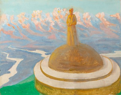 Купить картину Кенбаева (Проект памятника)