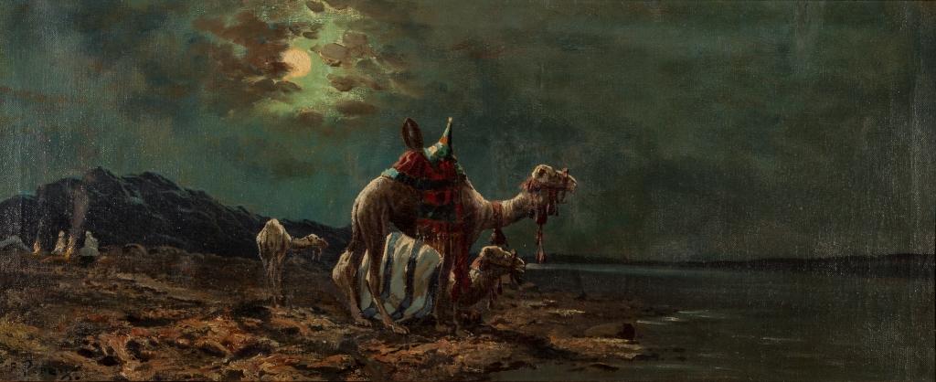 Купить картину Перси (Верблюды лунной ночью)
