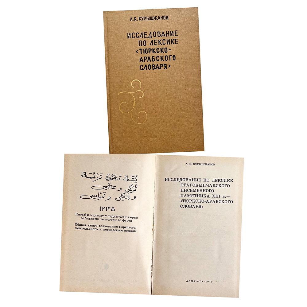 Купить книгу Курышжанова (Исследование по лексике "тюркско-арабского словаря)