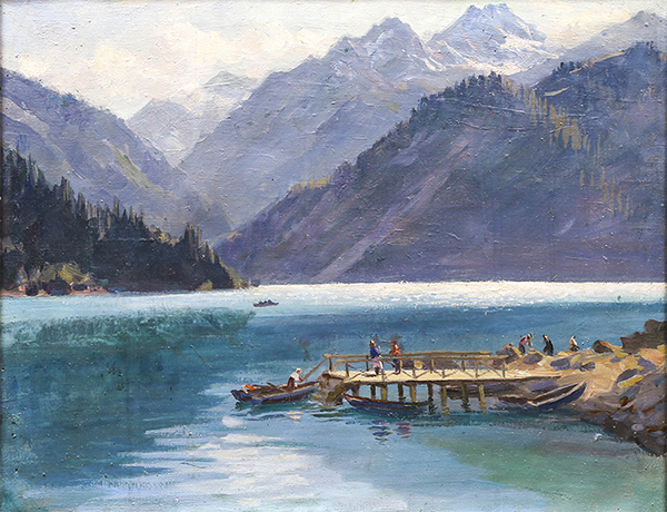 Купить картину Соловьева (Озеро Иссык)