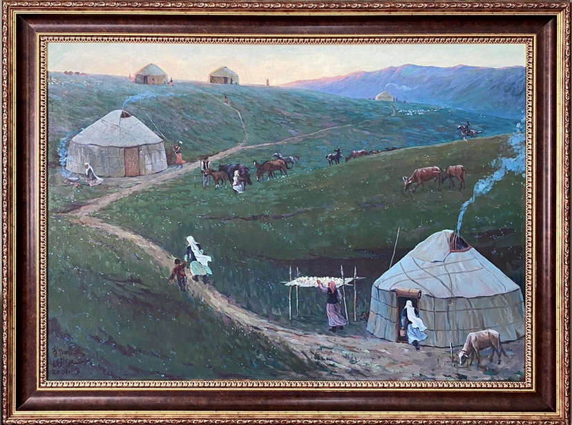 Купить картину в Алматы художника Сергазе Оркен