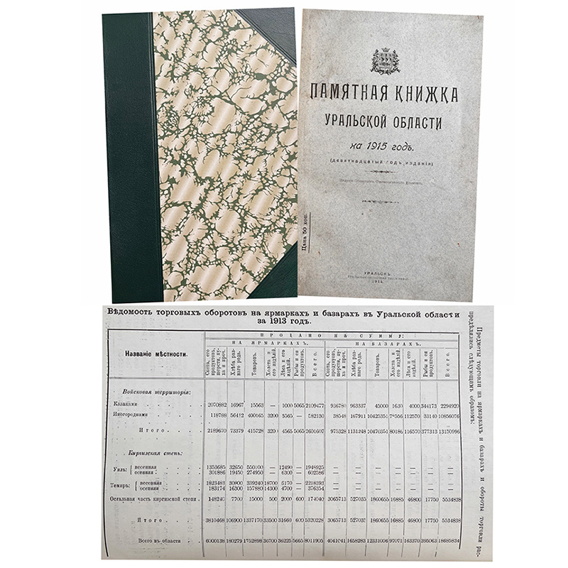 Купить книгу (Памятная книжка Уральской области на 1915 год)