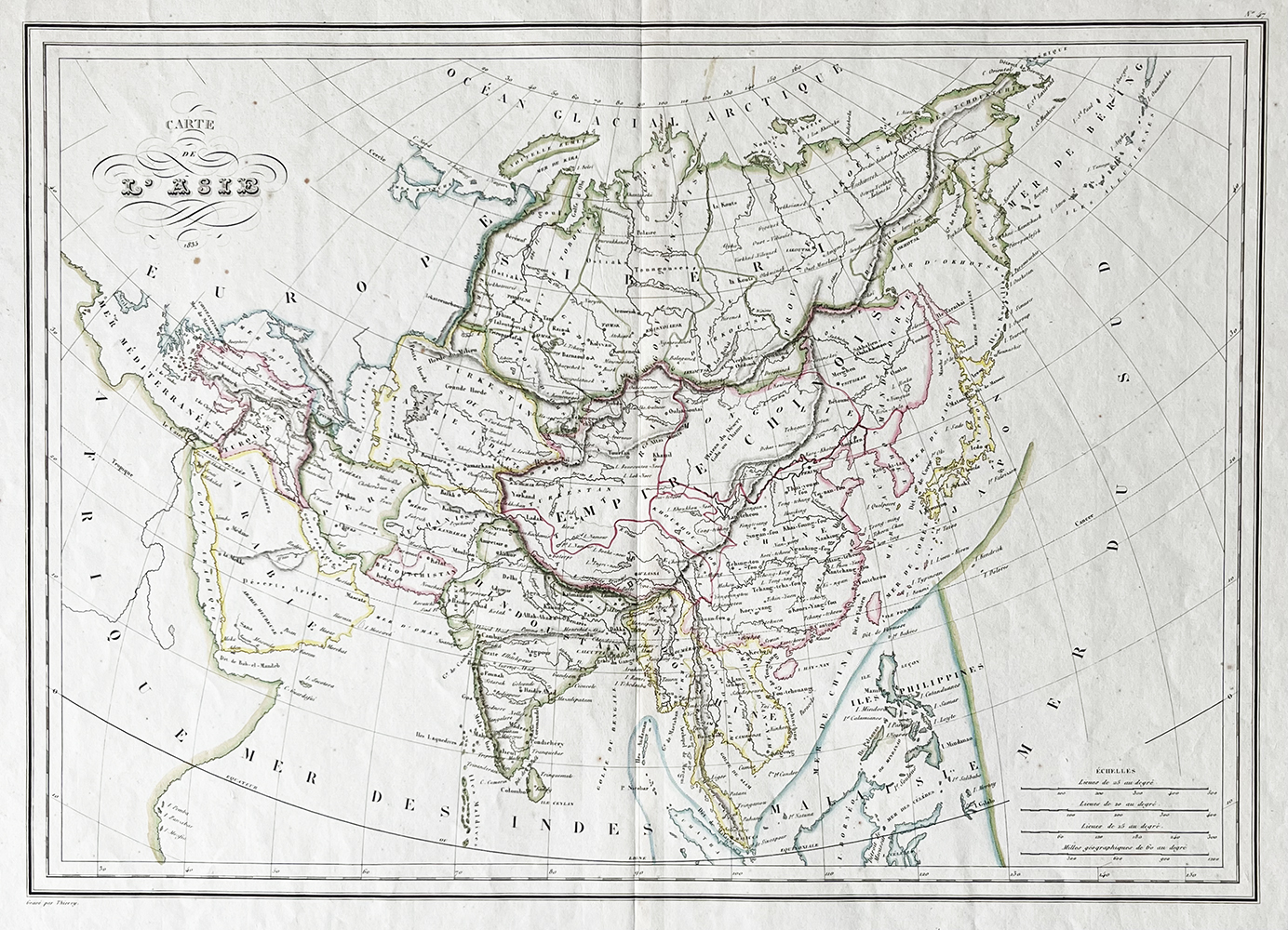 Купить карту Конрада (Карта Азии)