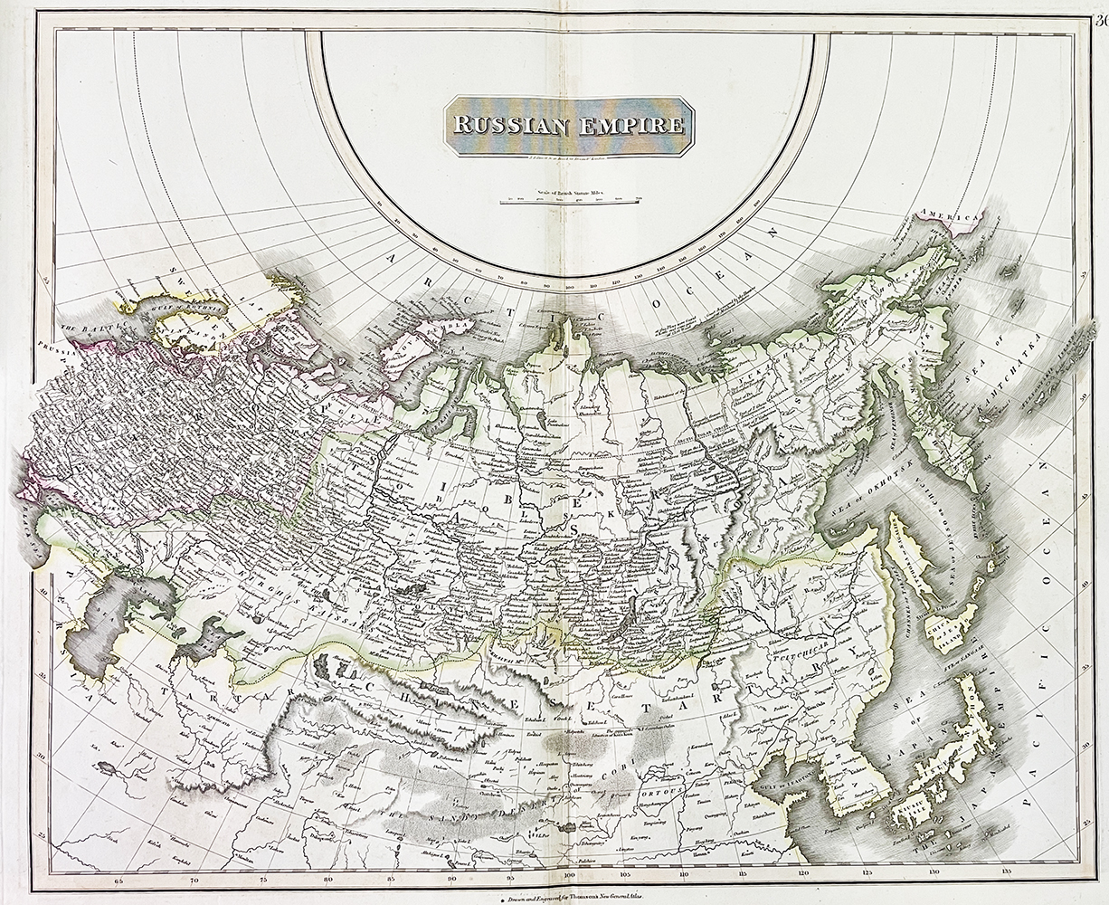 Купить карту Томсона (Карта Российской Империи)