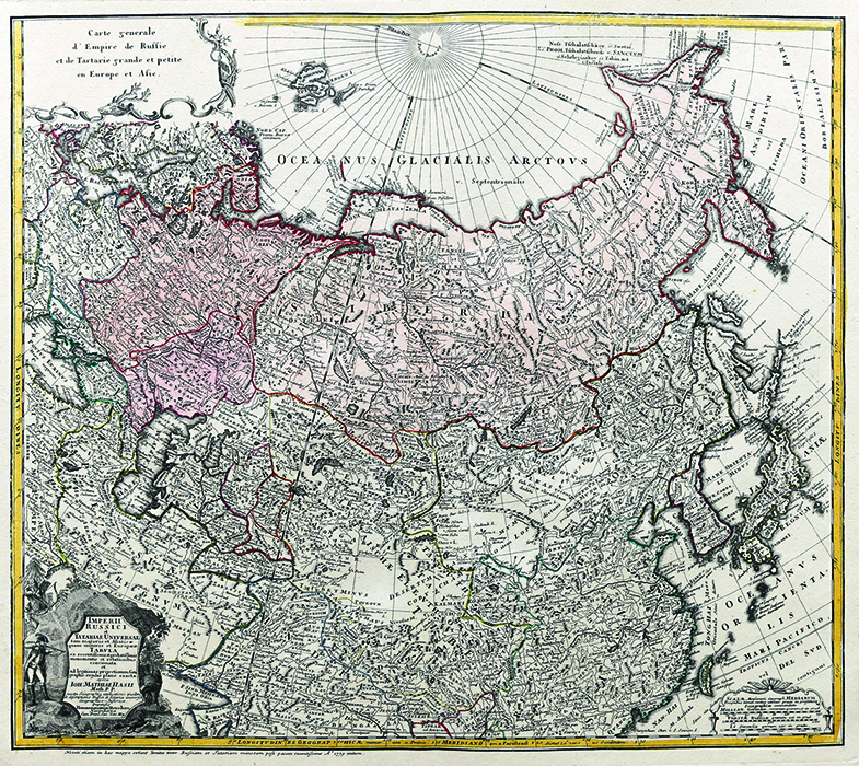 Купить карту Хазе (Карта Российской империи и Великой Тартарии)