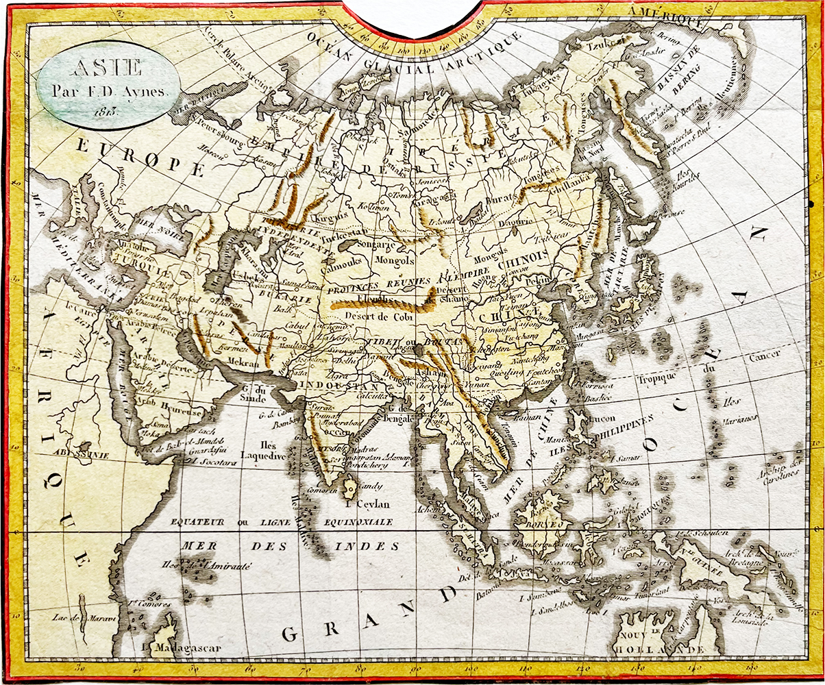 Купить карту Эйнеса (Карта Азии)