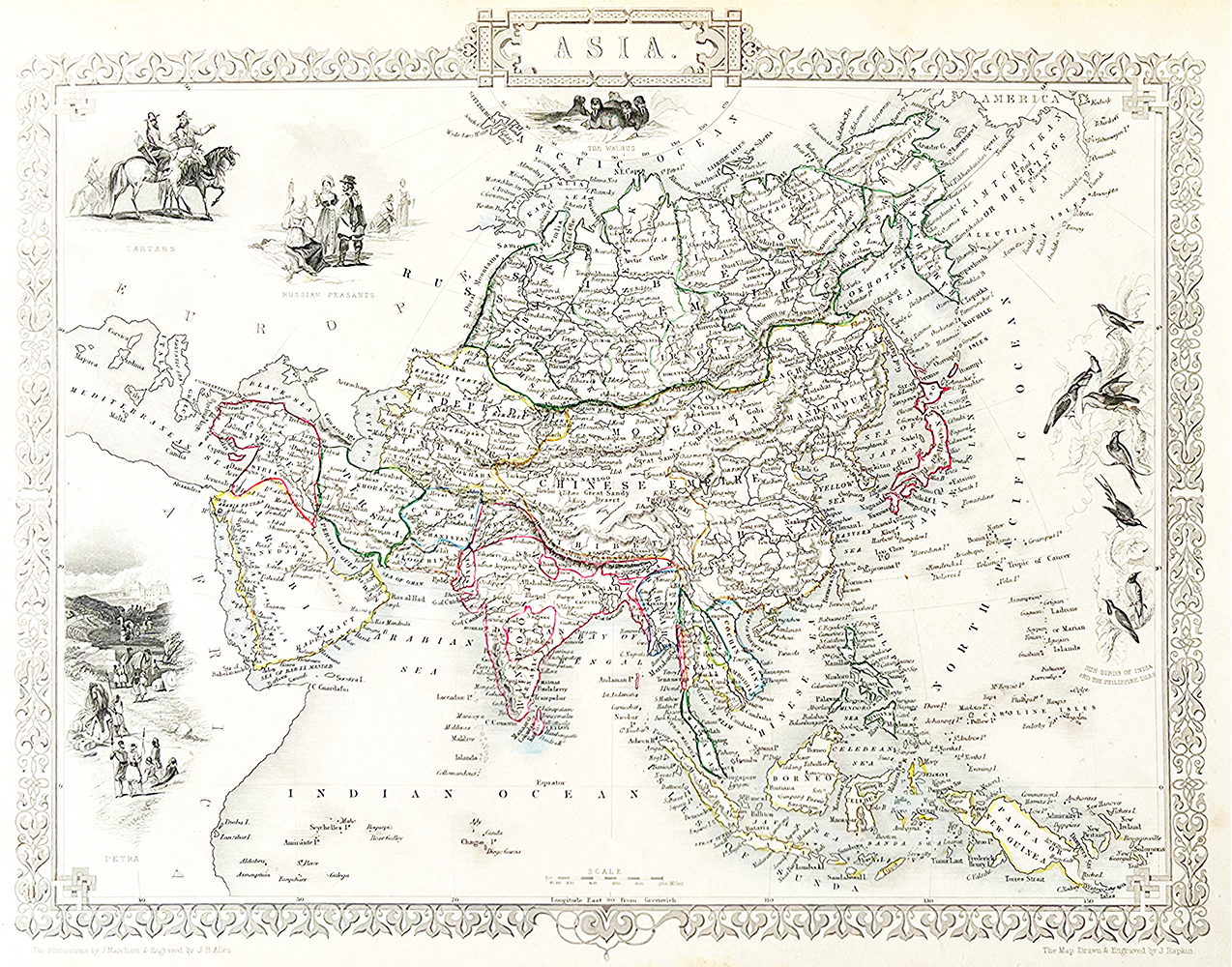 Купить карту Рэпкина (Карта Азии)